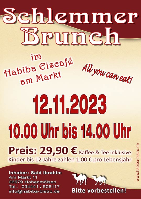 Brunchplakat